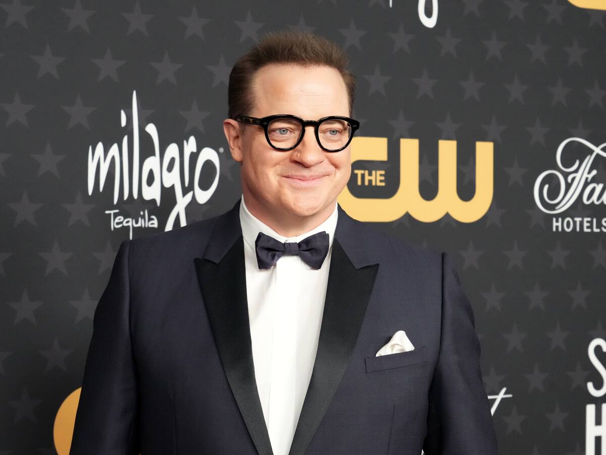 Brendan Fraser remueve fibras con su discurso por ganar un Critics’ Choice Awards