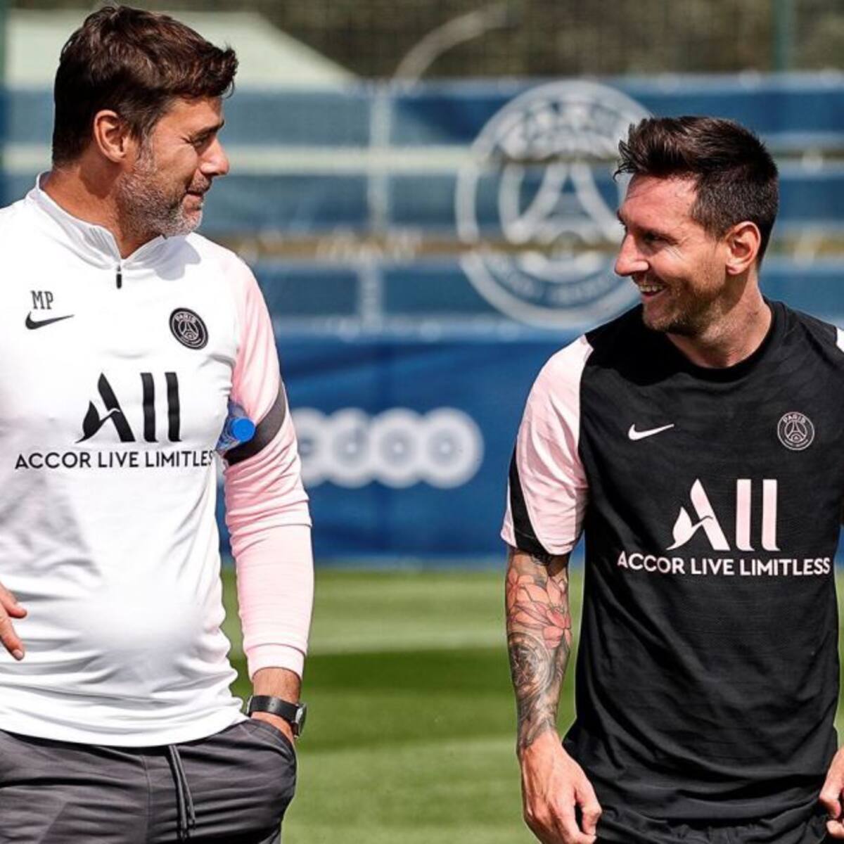 Lionel Messi participa de su primer entrenamiento con el PSG