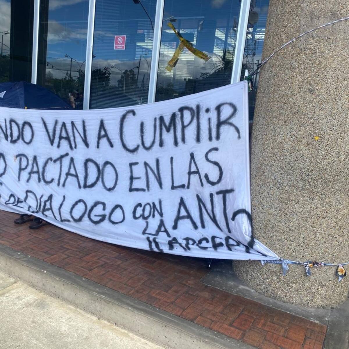 Campesinos marcharon por la Av. El Dorado: piden diálogo con la nueva MinAgricultura