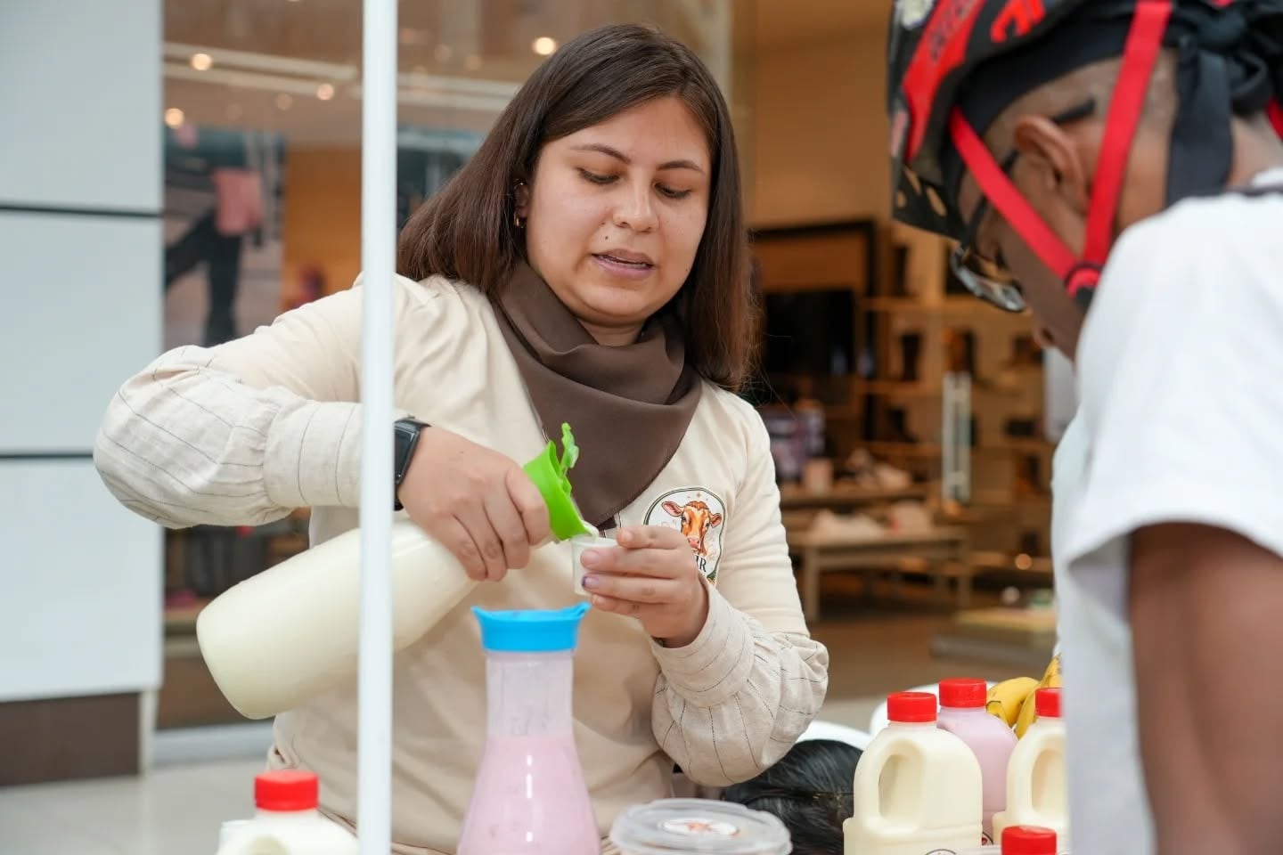 En la Segunda Feria Láctea en Popayán 35 empresarios locales, bajo la estrategia ‘Zasca’, lograron ventas totales. Crédito: Cámara de Comercio del Cauca.