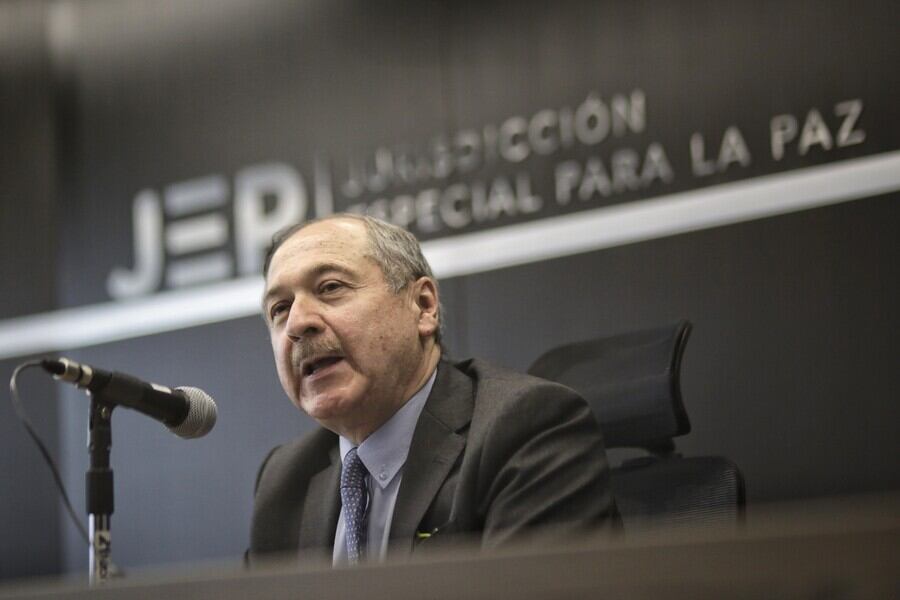 Eduardo Cifuentes, presidente de la JEP. Foto: Sergio Acero / Colprensa