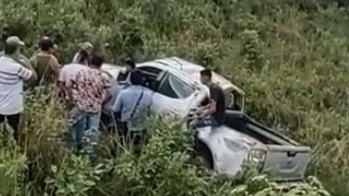 Fatal accidente de tránsito en zona rural de Neiva