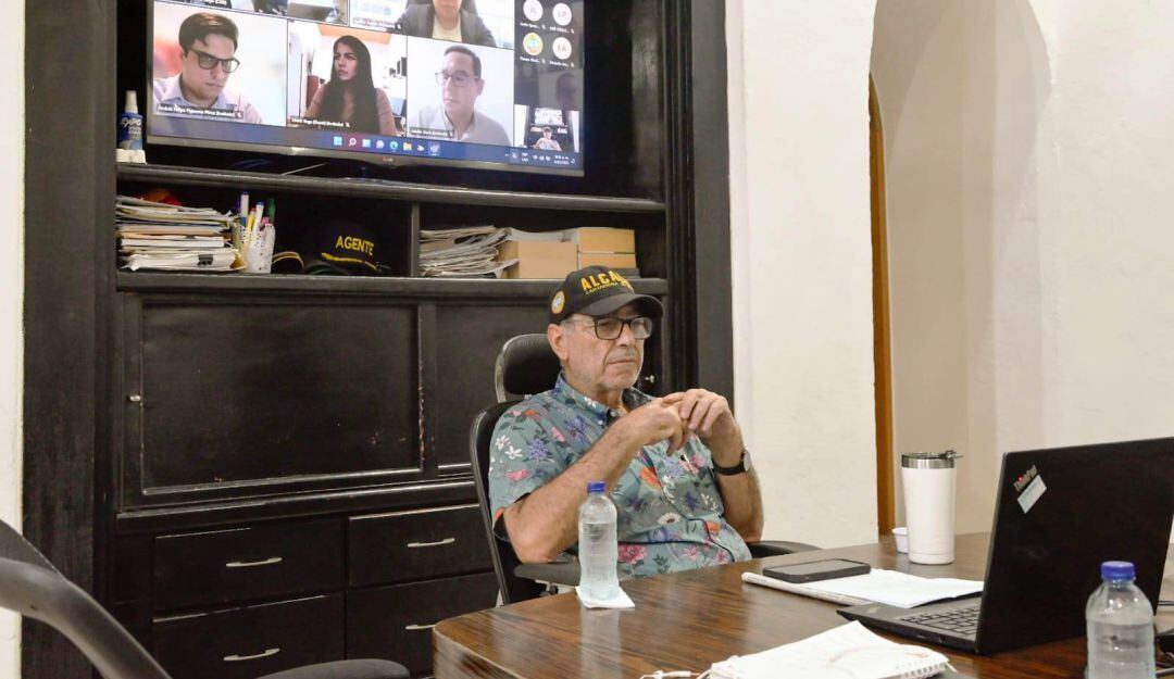William Dau Chamat, participó hoy en la continuación de la audiencia de descargos del proceso verbal de responsabilidad fiscal