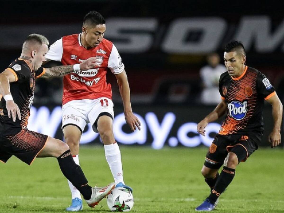 Repartiendo honores: Santa Fe empató con Envigado en El Campín
