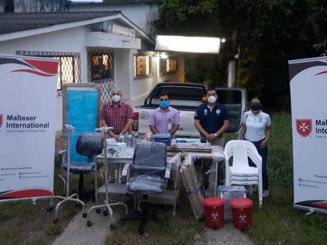 Organización alemana dona equipos médicos a Puestos de Salud de la Sierra