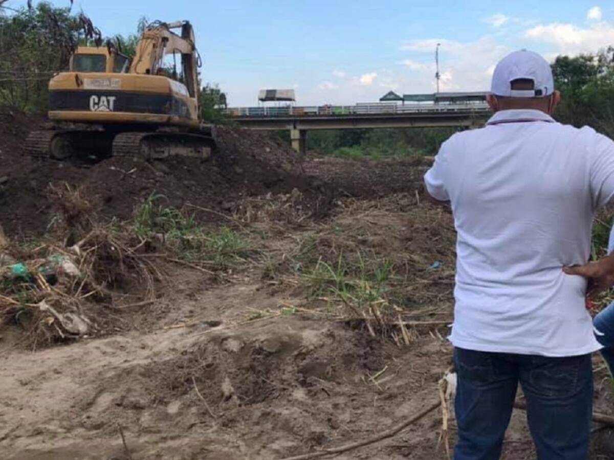 Obras de mitigación en puente internacional Simón Bolívar