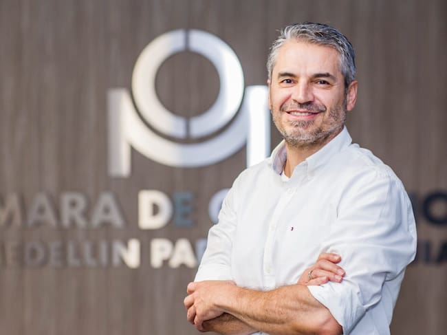 Fredy Pulgarín, vicepresidente de Desarrollo Empresarial y Competitividad de la Cámara de Comercio de Medellín para Antioquia. Foto: Cortesía