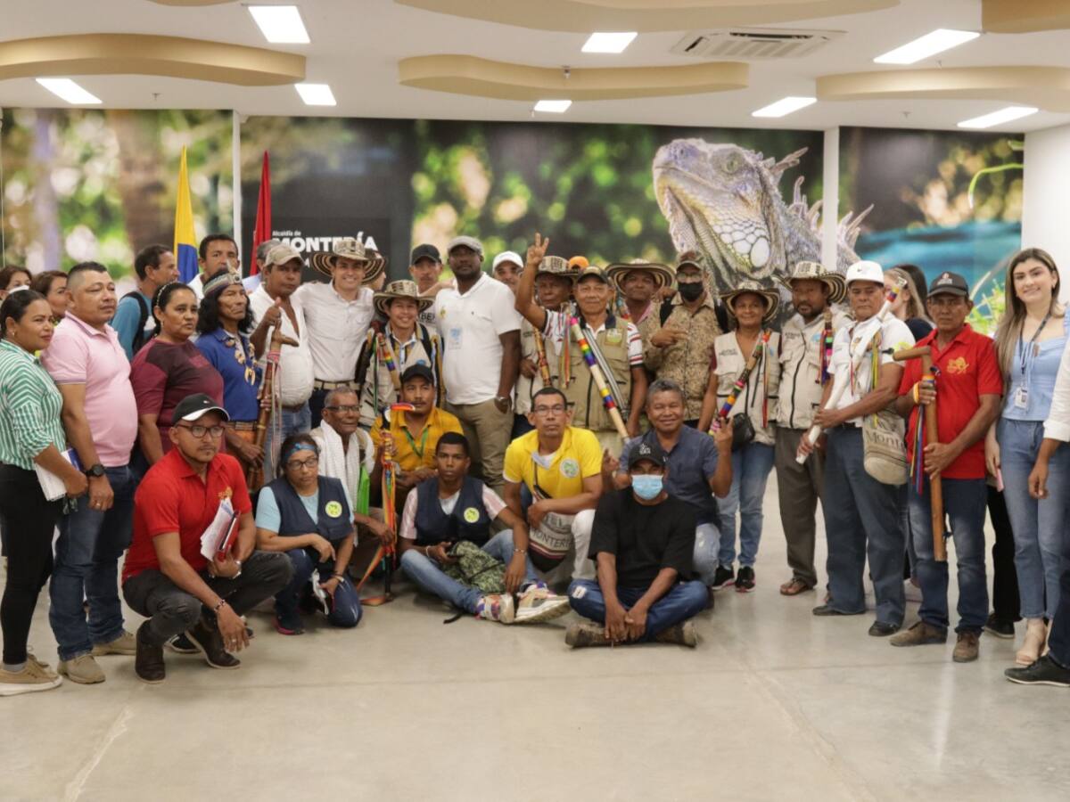 De manera unánime, comunidades decidieron no acudir a las vías de hecho en Montería