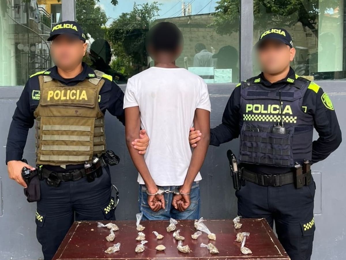 Ofensiva contra el tráfico de drogas dejó cuatro capturados y 300 dosis incautadas en Cartagena