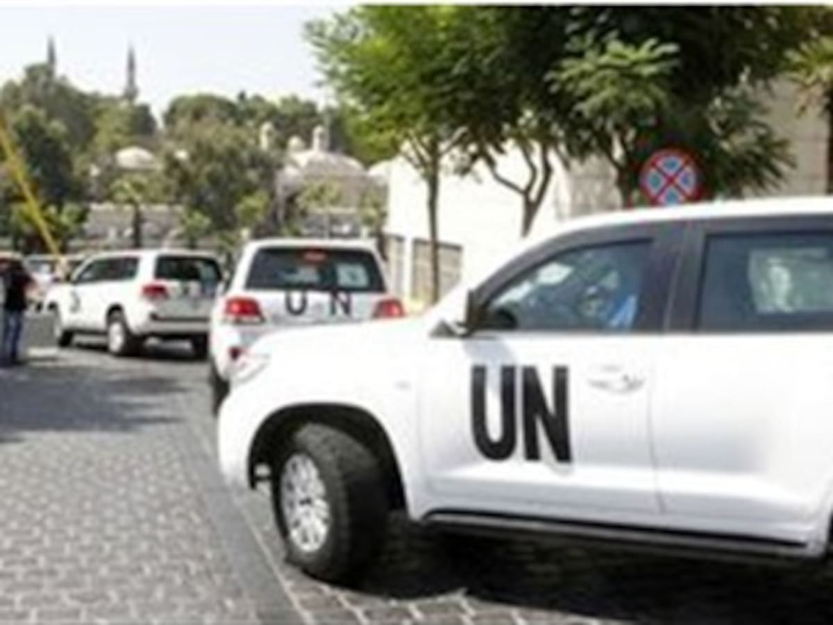La ONU abandona en Siria la zona del presunto ataque químico