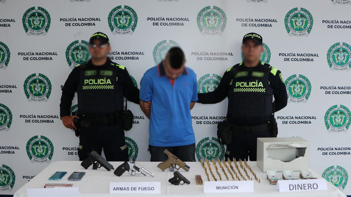 Capturan a alias ‘Cachetes’, presunto coordinador de sicariato de La Cordillera en Pereira