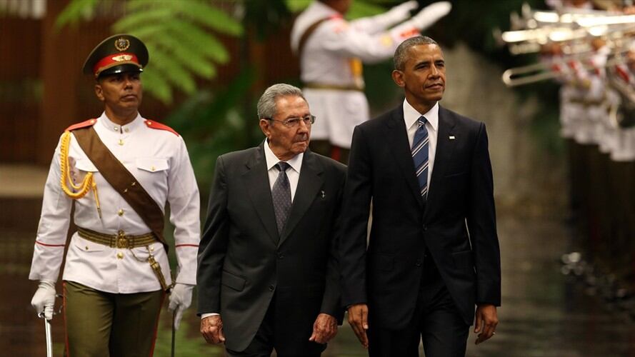Barack Obama y Raúl Castro. Foto: Agencia EFE