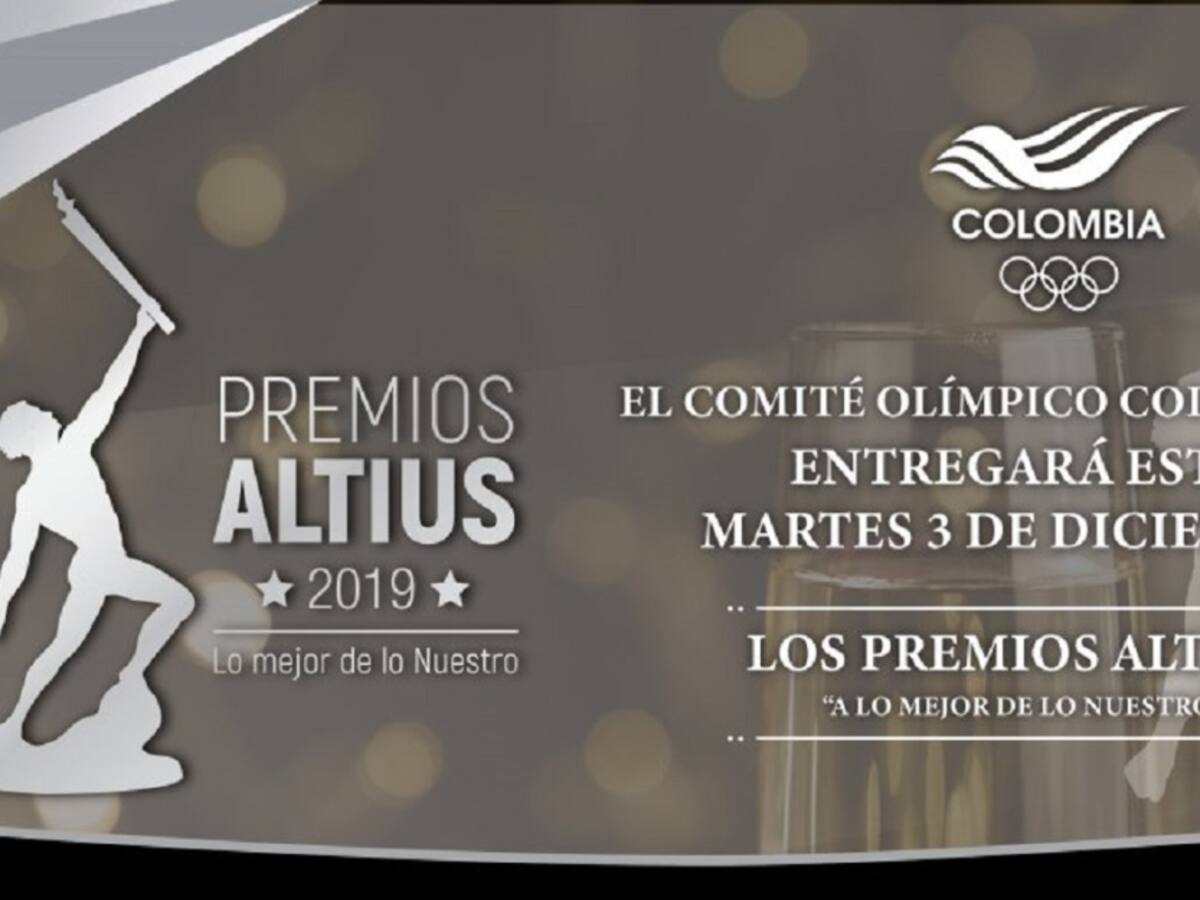 Conozca los nominados a Atleta del año de los Premios Altius