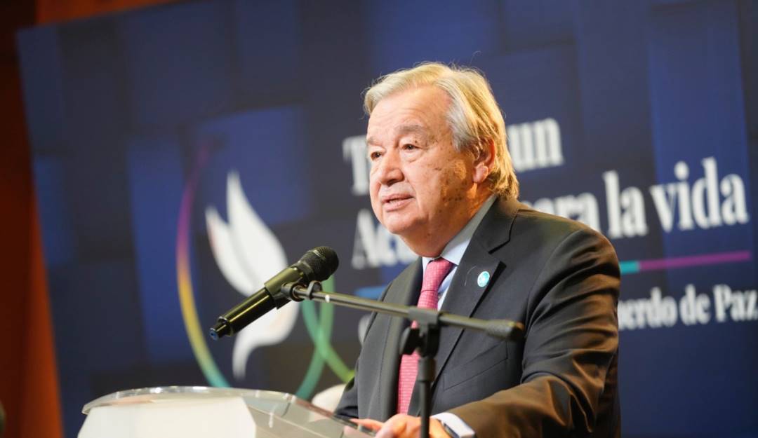 Secretario de la ONU Antonio Guterres