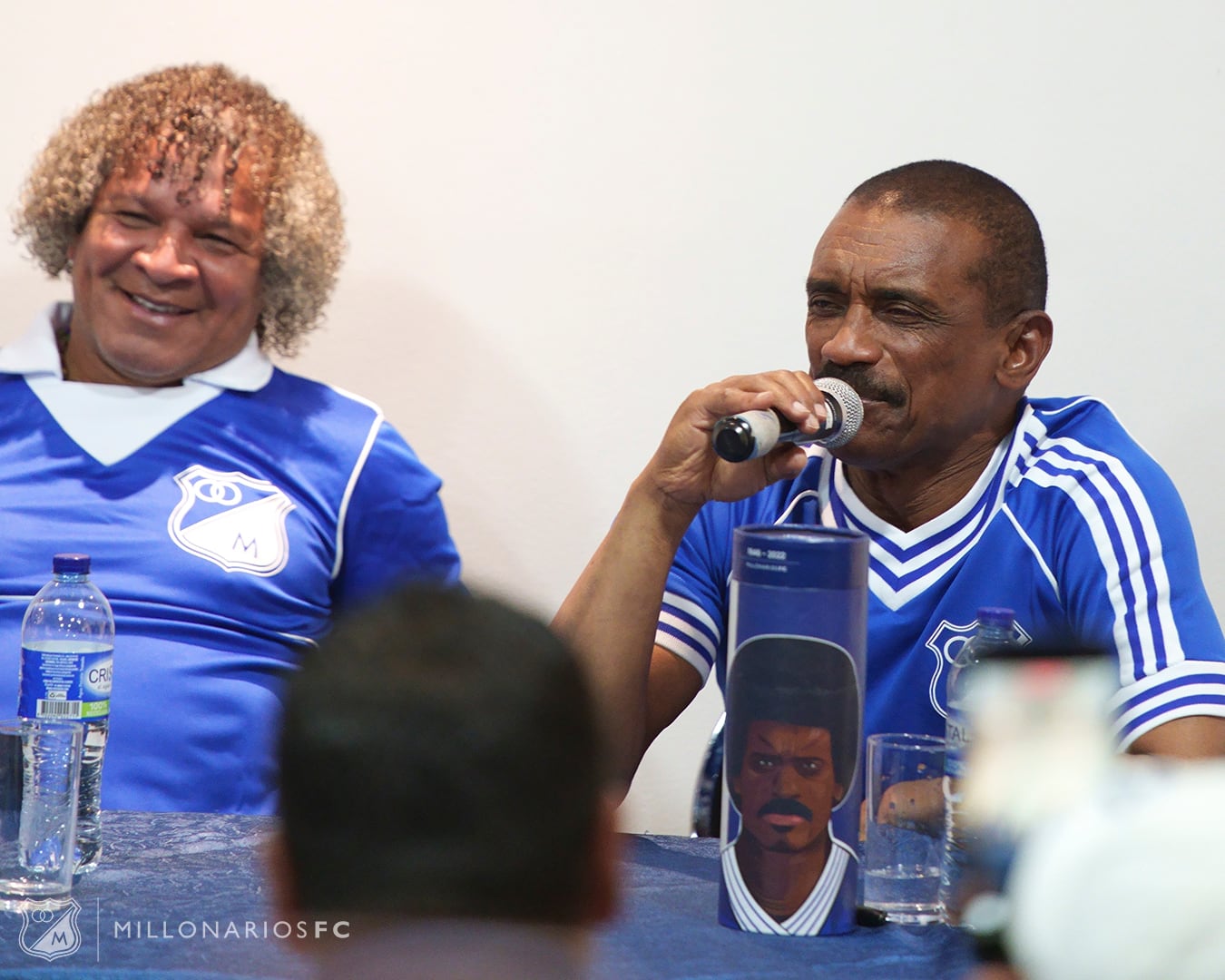 Alberto Gamero y Arnoldo Iguarán, técnico y asistente de Millonarios / Millonarios.