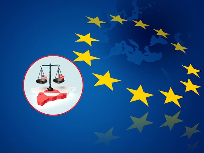 Imágenes de referencia de la Unión Europea y Groenlandia, territorio en disputa por Estados Unidos y Dinamarca (Créditos: Getty Images)