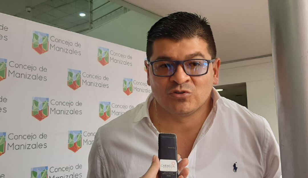César Díaz Zapata, concejal de Manizales