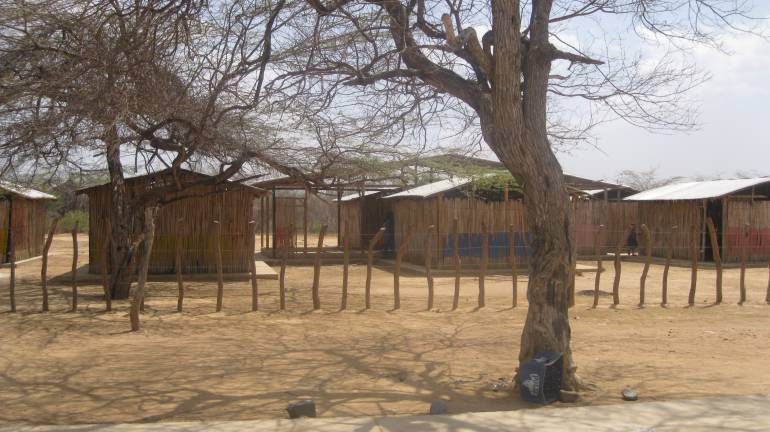 Resguardo indígena wayúu en La Guajira