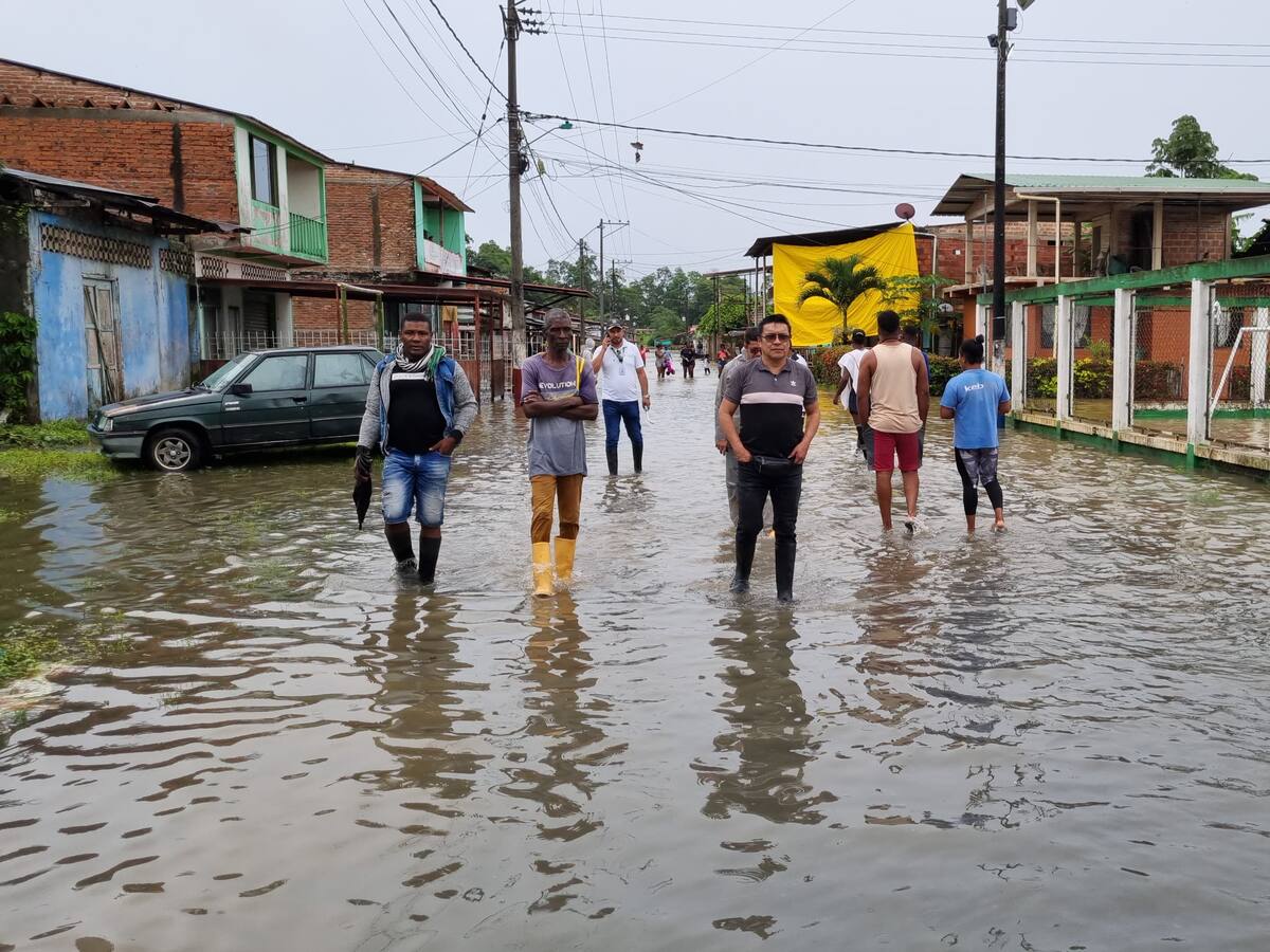 Al menos cuatro mil familias afectadas dejan lluvias en Tumaco y Roberto Payán