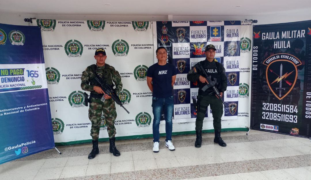 Al parecer sería responsable de cobros extorsivos en Huila y Caquetá. 