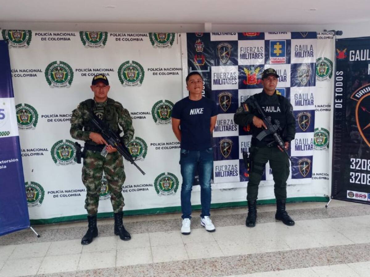 Capturado alias “Alexander Hernández” en Neiva