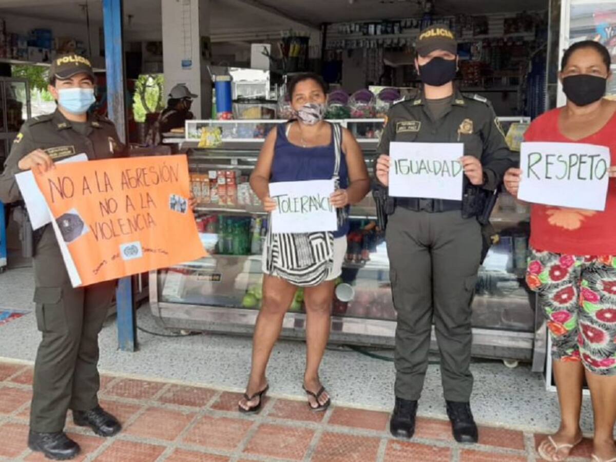 Policía realiza campaña por la resolución pacífica de conflictos en Bolívar