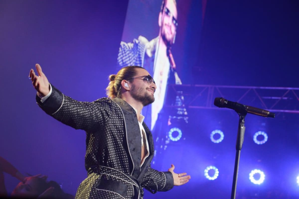 Así se vivió el concierto de Maluma en Bogotá