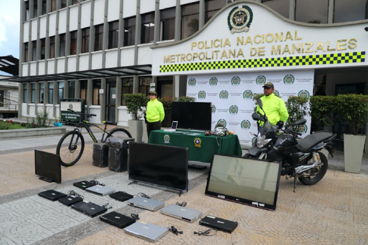 Crédito: Policía Metropolitana de Manizales.