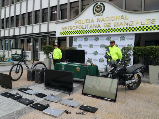 Crédito: Policía Metropolitana de Manizales.