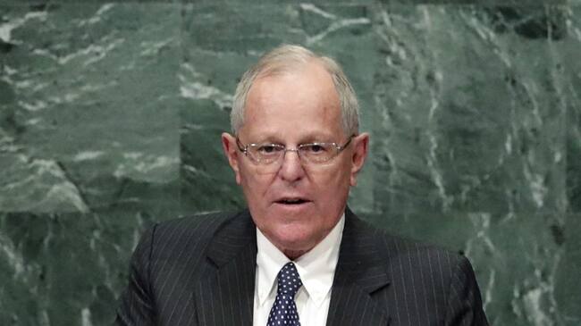 Pedro Pablo Kuczynski, presidente del Perú. Foto: Agencia EFE - Jason Szenes