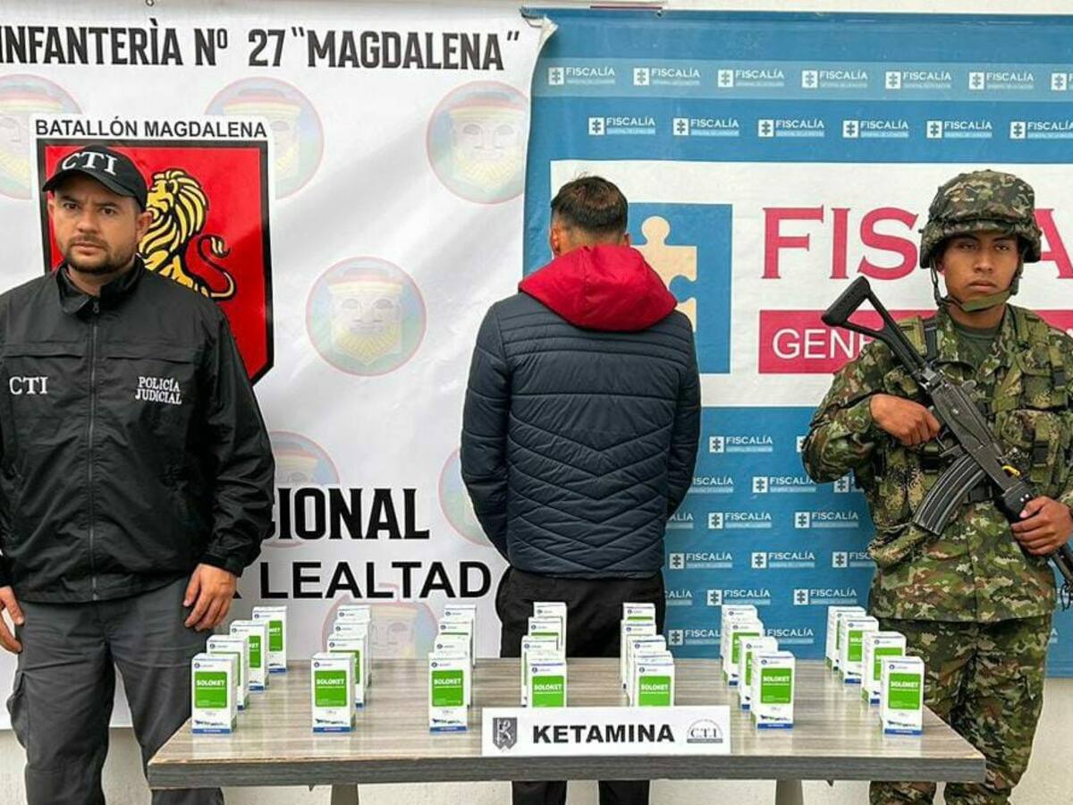 Ejército incauta Ketamina en carreteras del sur del Huila