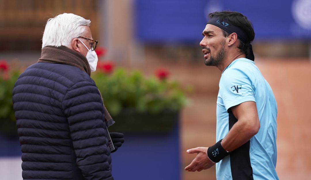 Fognini amenaza con demandar a la ATP por dañar su imagen en Barcelona