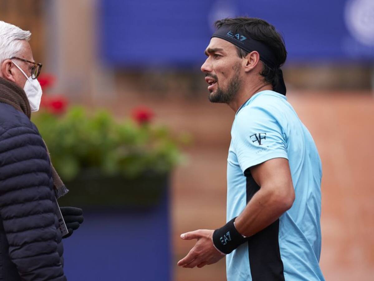 Fognini amenaza con demandar a la ATP por dañar su imagen en Barcelona