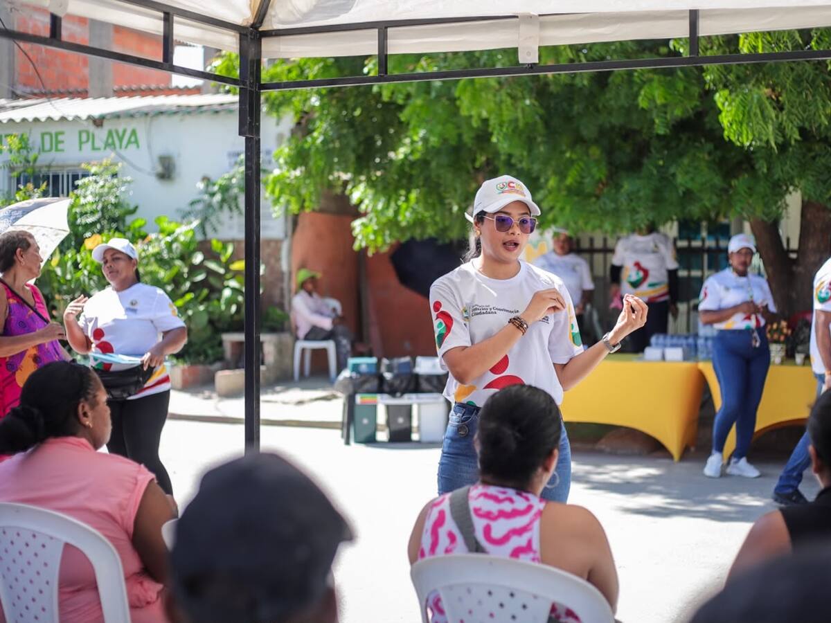 Comisaría de Familia Móvil regresa a barrios y corregimientos de Cartagena para proteger hogares