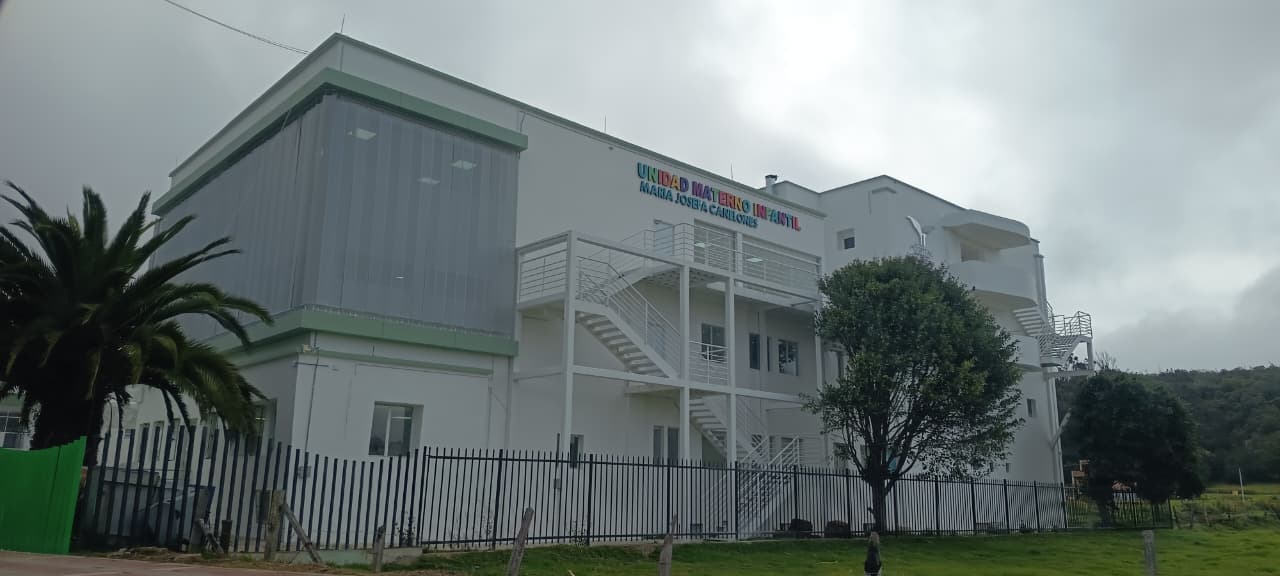 La clínica Materno Infantil María Josefa Canelones de Tunja sería inaugurada a finales de julio o inicios de agosto de 2026 / Foto: Caracol Radio.
