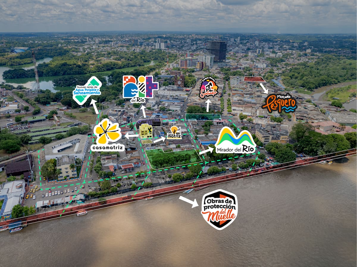 Juez falla demanda sobre el Malecón del Río en Barrancabermeja; “violó derechos fundamentales”