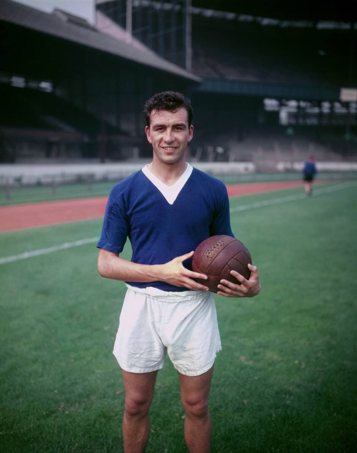 Peter Brabrook, campeón con el Chelsea FC en la temporada 1954 - 1955.