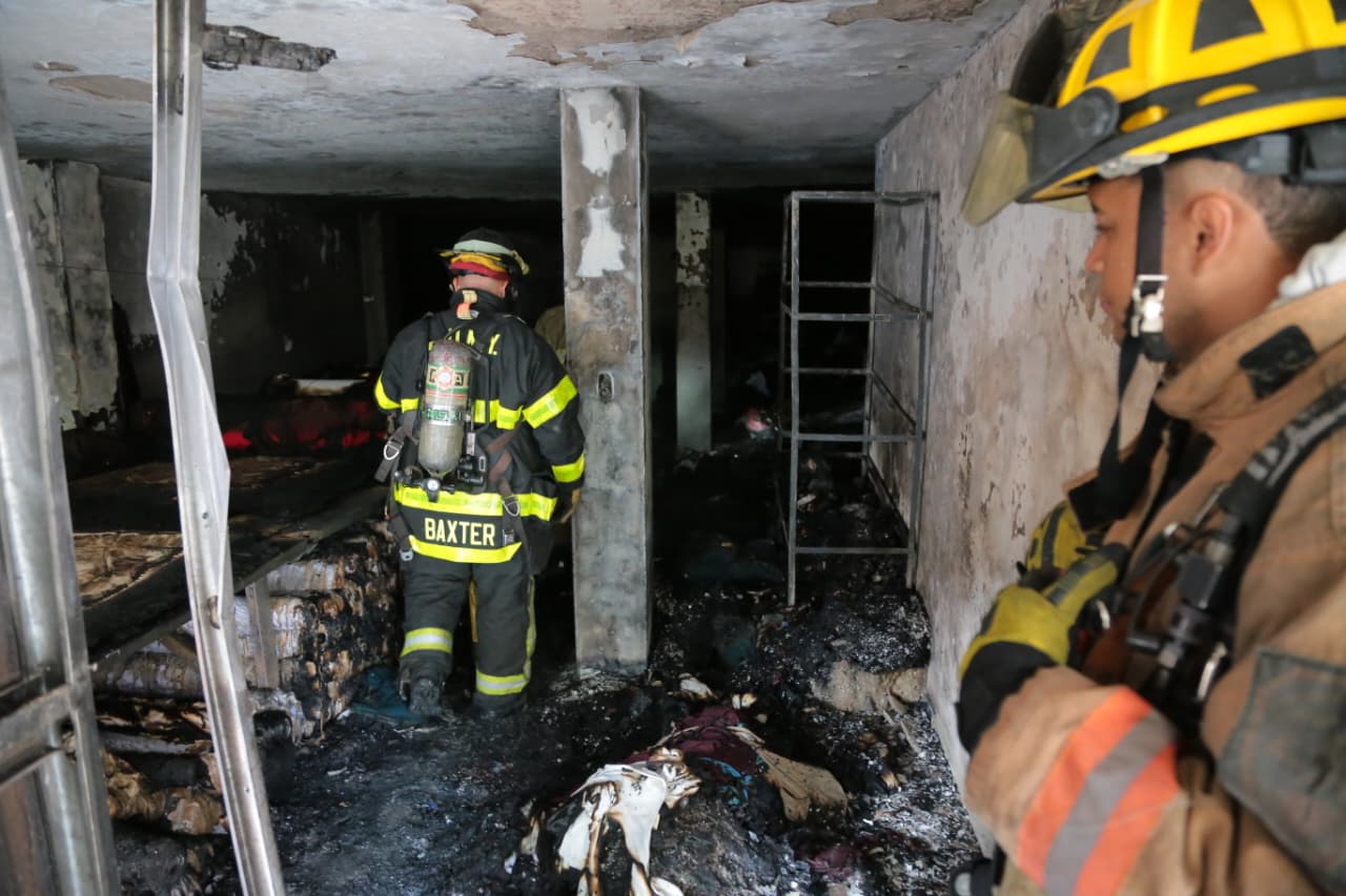 Incendio controlado en Itagüí habría sido provocado. Foto: Cortesía Alcaldía de Itagüí