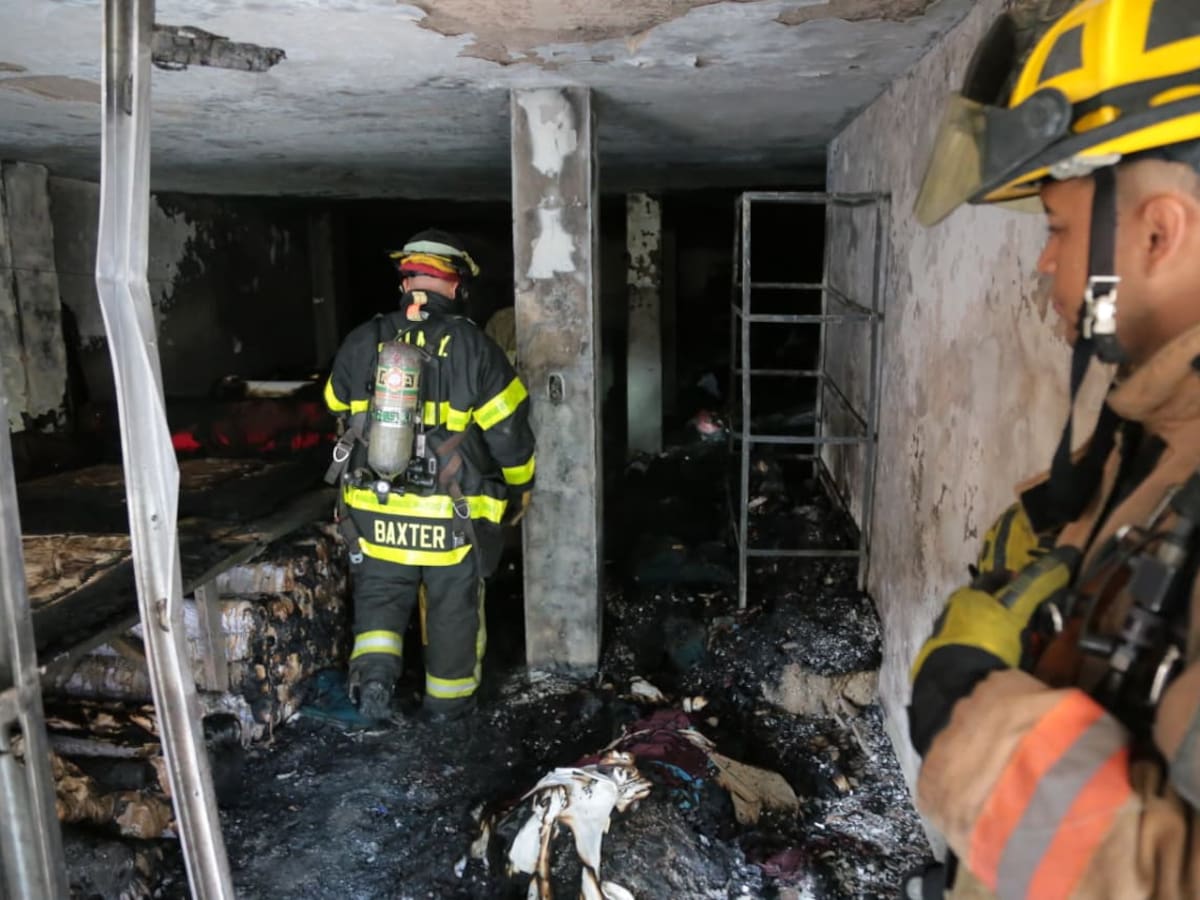 Rescatan a seis personas tras incendio presuntamente provocado en Itagüí