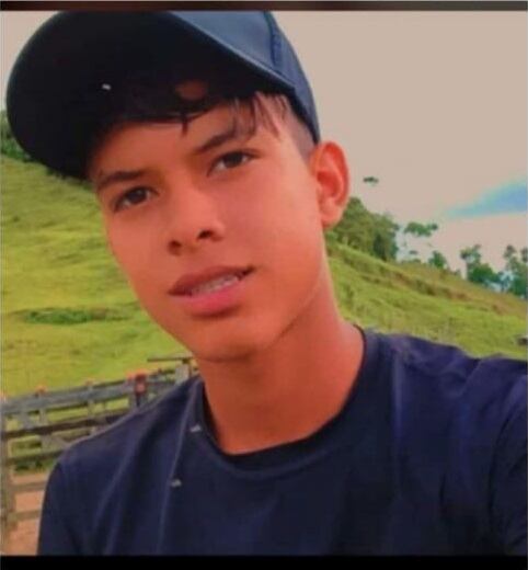 Muchacho desaparecido tras caer al río Cauca- foto Personería de Briceño.