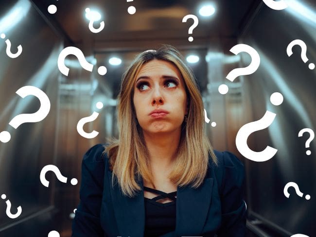 ¿Qué hacer si me quedo atrapado en un ascensor?