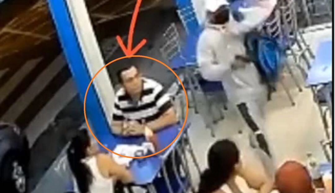 Huyó de restaurante cuando estaban atracando y dejó sola a su novia