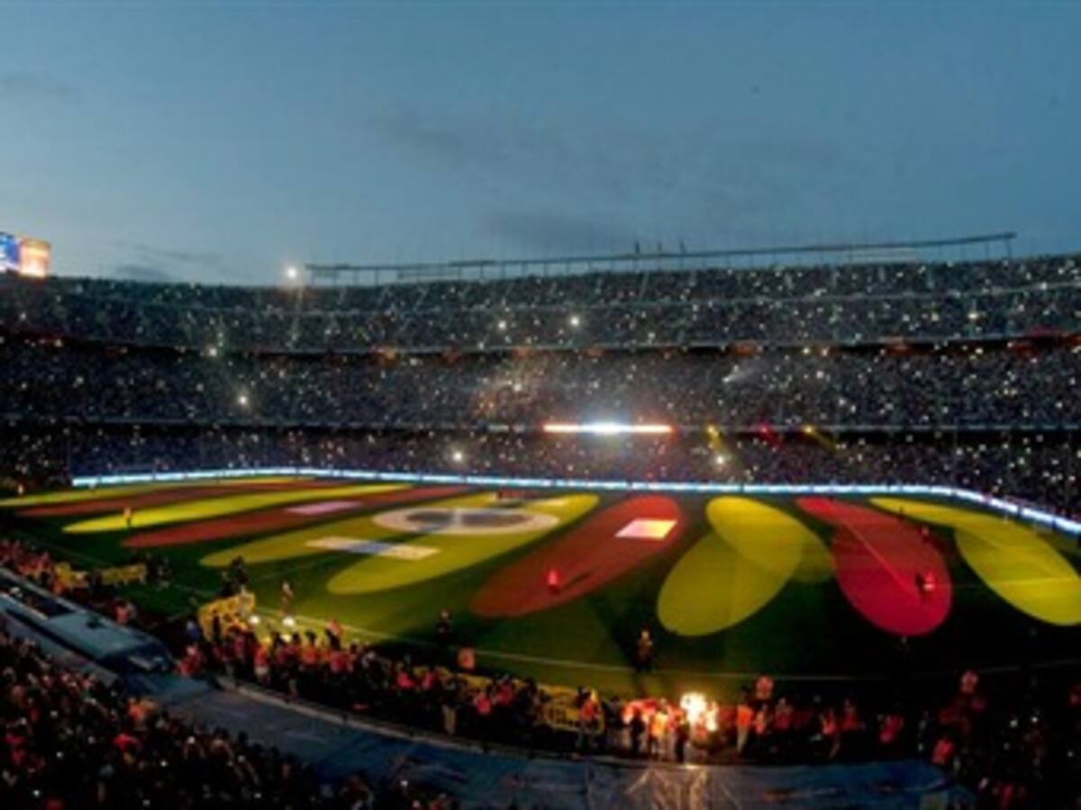 El Barca se da un baño de masas a ritmo de Shakira