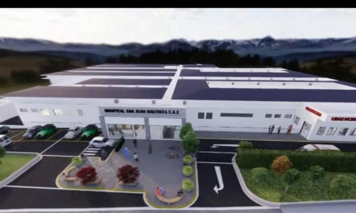 Imagen del proyecto de ampliación del hospital de Chaparral
