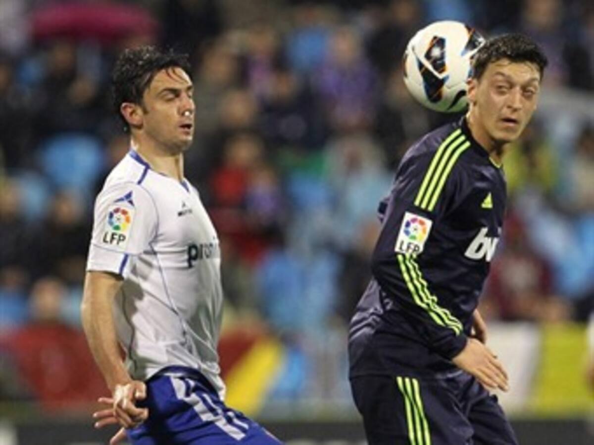 Real Madrid no pudo pasar del empate ante Zaragoza en la Liga de España