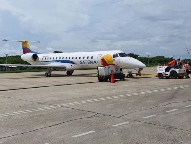 Satena habilitará dos vuelos adicionales a Quibdó por emergencia en vía Medellín- Quibdó
