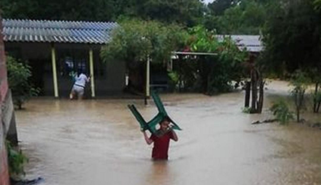 Emergencia por lluvias en el municipio de El Zulia