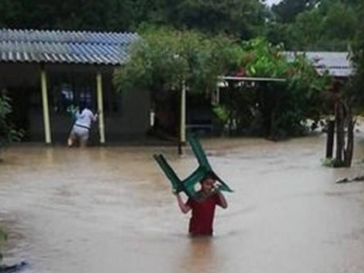 Emergencia por lluvias en el municipio de El Zulia