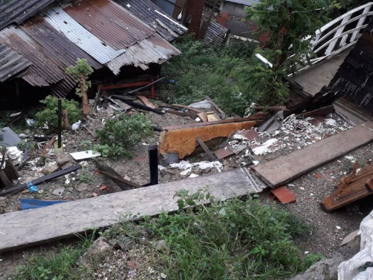Deslizamientos tienen en alarma a las faldas de La Popa en Cartagena