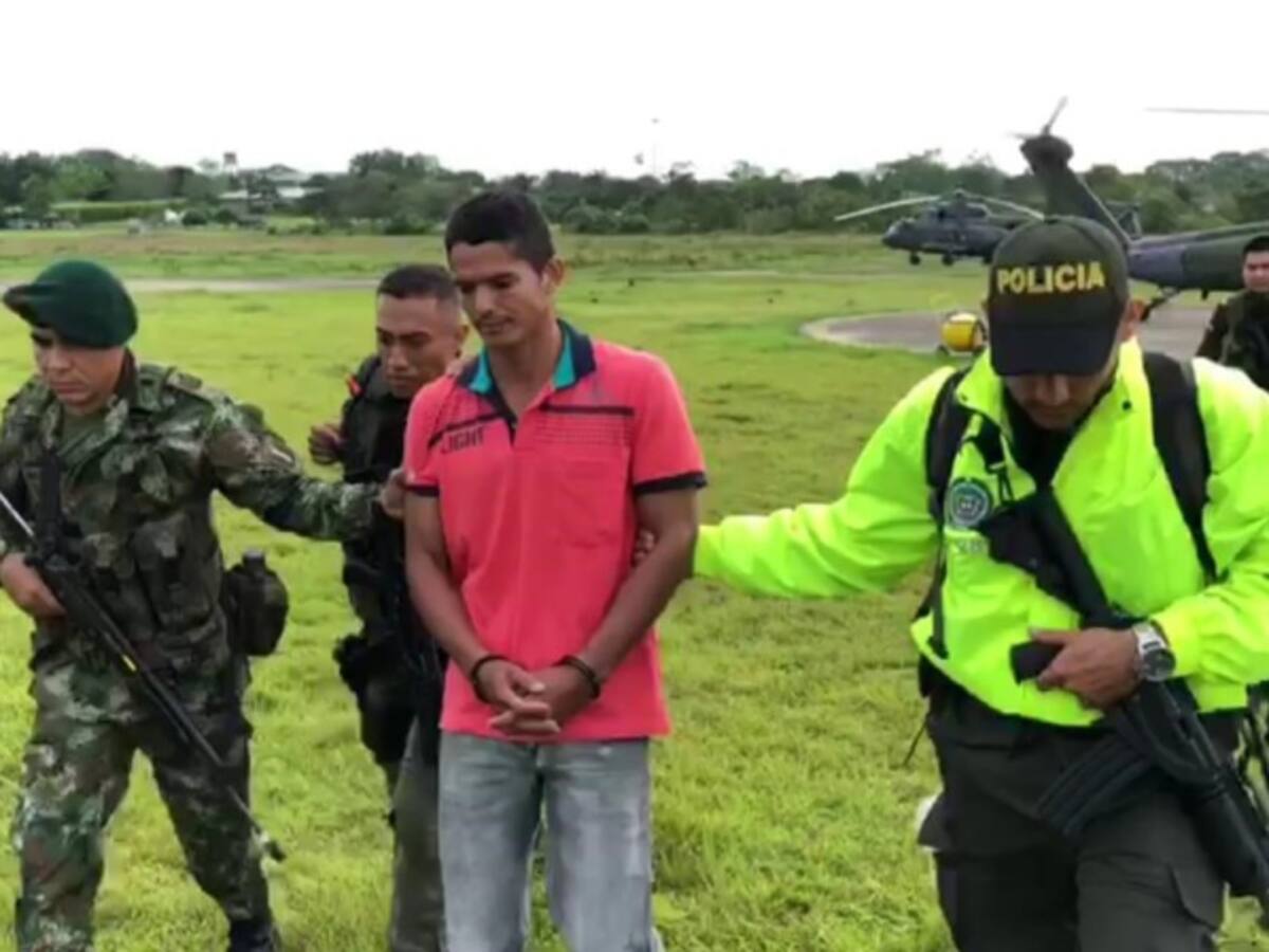 Fuerza Pública capturo a alias ‘Guerrillo’ en Guaviare